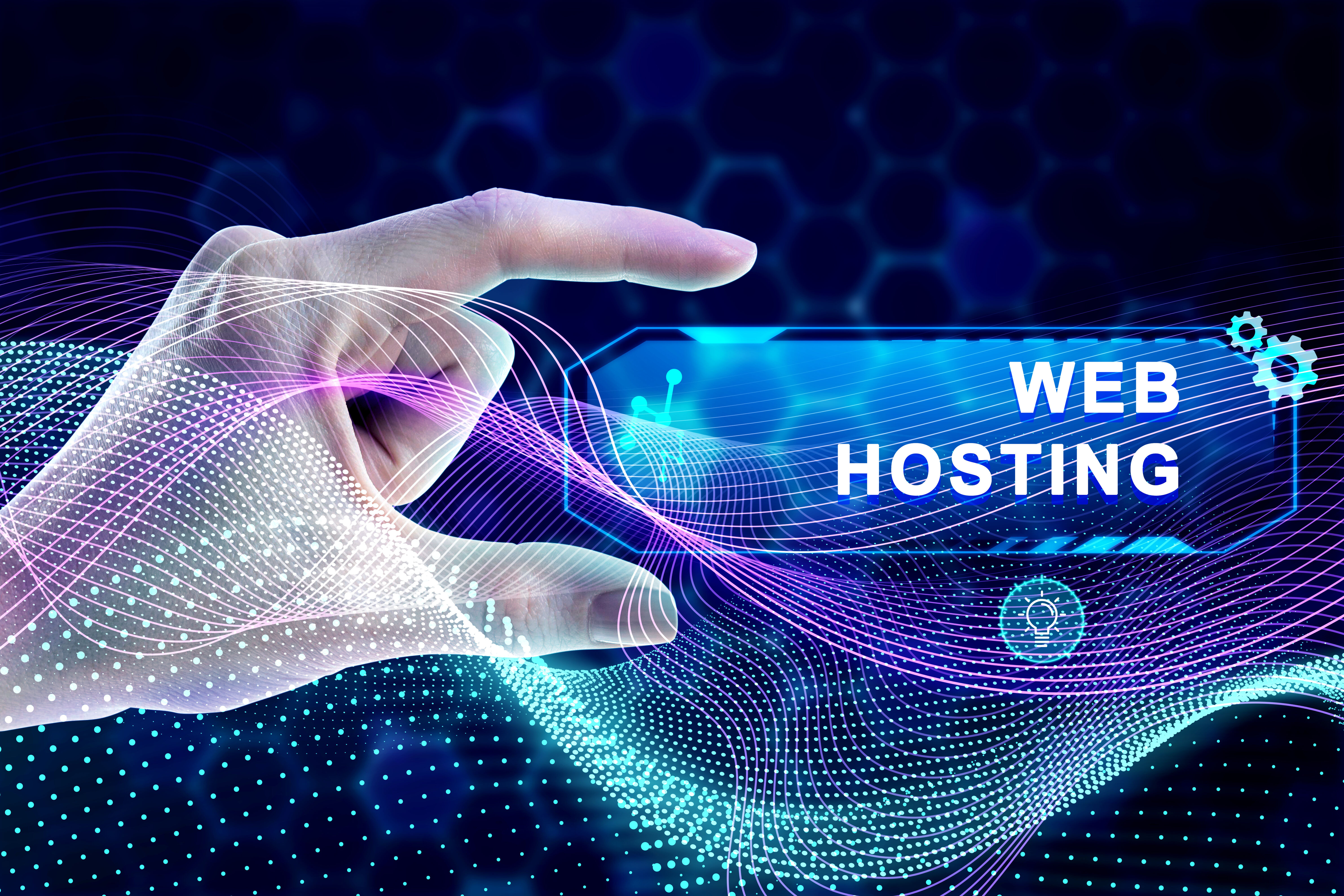 Illustration of WordPress hosting features